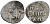 Великое Княжество Московское денга 1535 - 1547 Иван IV Васильевич, Московский монетный двор, 0,36 грамм ГиК №21 серебро 262-1133