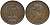 ФРАНЦИЯ 10 САНТИМОВ 1855 D, НАПОЛЕОН III (1852-1870) KM 771.4, LE FRANC 133.24 бронза 32-925