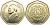 Иордания 1/4 динара 1997 KM 61 никель-латунь aUNC 1525-135