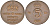 Швеция 5 эре 1965 U, Густав VI Адольф (1950-1973) KM 822 бронза 98-433