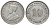 Стрейтс-Сетлментс 10 центов 1926 Георг V (1910-1936) KM 29b серебро 4115-436