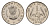 Индия 1/4 рупии 1956 KM 5.3 никель aUNC 4687-1247