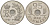 Дания 25 эре 1967 С; S, Фредерик IX (1947-1972) KM 855.1 медно-никель 67-555