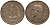 ФРАНЦИЯ 10 САНТИМОВ 1853 В, НАПОЛЕОН III (1852-1870) KM 771.2 бронза 32-923