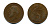 Великобритания 1 пенни 1921 Георг V (1910-1936) KM 810, Spink 4051 бронза 47-535