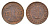 Германия 1 рентенпфенниг 1923 D KM 30, J. 306 бронза 4696-555