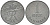 Дания 1 эре 1960 С; S, Фредерик IX (1947-1972) KM 839.2 цинк UNC 4387-364