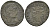 Римская Империя нуммий 336 - 337 Константин I Великий, CONSTANTINVS MAX AVG / GLORIA EXERCITVS, Никомедия, (степень редкости S) RIC 199 биллон 1073-17-101