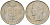 БЕЛЬГИЯ 1 ФРАНК 1967 BELGIQUE KM 142.1 медно-никель 4546-454