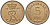 Дания 5 эре 1966 C; S, Фредерик IX (1947-1972) KM 848.1 бронза 202-721