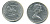 Остров Мэн 1 крона 1976 100 лет Конной железной дороге KM 38 медно-никель UNC 58-624