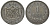 Румыния 1 лей 1874 b, Кароль I как принц (1866-1881) KM 10 серебро 441-621