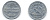 ГЕРМАНИЯ 50 ПФЕННИГОВ 1921 D KM 27, J. 301 алюминий 58-431