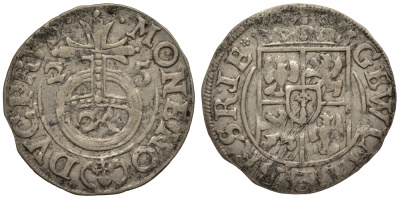 Бранденбург-Пруссия 1/24 талера 1625 Георг Вильгельм (1619-1640), вес 1,04 гр. KM 116.1 серебро 1516-221