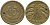 ГЕРМАНИЯ 10 РЕНТЕНПФЕННИГОВ 1924 А KM 33, J. 309 алюминиевая бронза 113-645