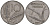 Италия 10 лир 1953 R, плуг, колосья KM 93 алюминий 4176-225