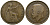 Великобритания 1 пенни 1919 Георг V (1910-1936) KM 810, Spink 4051 бронза 37-423