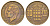 Монако 20 франков 1950 Ренье III (1949-2005) KM 131 алюминиевая бронза 4642-342