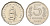 Аргентина 5 песо 1961 KM 59 сталь плакированная никелем UNC 4664-167