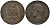 ФРАНЦИЯ 10 САНТИМОВ 1853 W, НАПОЛЕОН III (1852-1870) KM 771.7 бронза 38-325
