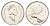 Канада 25 центов 2000 Елизавета II (1952-2022), олень KM 184 никель PROOF-LIKE (BU) 4638-547
