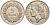 Франция 5 франков 1933 KM 888 никель 4144-345