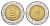 Сан-Марино 500 лир 1995 KM 330 биметалл UNC 4648-351
