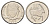 Ботсвана 10 тхебе 2013 KM 32 сталь плакированная никелем UNC 4682-424