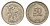Израиль 50 прут 1949 JE 5709, без жемчужины KM 13.1 медно-никель 4401-941