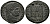 Римская Империя нуммий 326 - 328 Константин I Великий PROVIDENTIAE AVGG Фессалоника Good Very fine RIC 153 бронза 1073-6-46