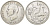 Греция 20 драхм 1960 Павел I (1954-1965), Селена, богиня Луны KM 85 серебро 4548-611