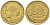 ФРАНЦИЯ 50 САНТИМОВ 1939 ТИП MORLON KM 894.1, LE FRANC 192.15 алюминиевая бронза 44-829