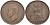 Великобритания 1 пенни 1945 Георг VI (1936-1952) KM 845, Spink 4114 бронза 4117-1226