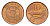 Исландия 10 эйре 1981 кальмар KM 25 бронза UNC 4643-229