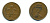 Великобритания 2 пенса 1971 Елизавета II (1952-2022) KM 916, Spink 4235 (C1) бронза 540-355