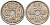 Дания 25 эре 1940 Кристиан IX (1912-1947) KM 823 медно-никель 4573-526