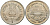 Индия 1 рупия 1991 Парламентская конференция KM 90 медно-никель UNC 95-441