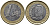 ИСПАНИЯ 1 ЕВРО 2004 ХУАН КАРЛОС I KM 1046 биметалл 4391-226