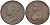 Великобритания 1/2 пенни 1843 Виктория (1837-1901) KM 726, Spink 3949 медь 4126-726