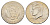 США 1/2 доллара (50 центов) 2002 D, Джон Кеннеди KM A202b медь плакированная медно-никелем aUNC 4542-542