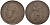 Великобритания 1/2 пенни 1917 Георг V (1910-1936) KM 809, Spink 4056 бронза 28-327