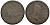 Остров Мэн 1 пенс 1786 Георг III (1760-1820) KM 9.1 медь 650-111