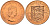 Джерси 1/12 шиллинга 1964 Елизавета II (1952-2022) KM 21 бронза aUNC 4367-321