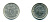 НИДЕРЛАНДЫ 10 ЦЕНТОВ 1954 ЮЛИАНА KM 182 никель 76-326