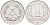 ГДР 1 пфенниг 1968 А KM 8.1 алюминий UNC 4585-833