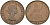 Великобритания 1 пенни 1961 Елизавета II (1952-2022) KM 897, Spink 4157 бронза 4149-815