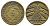 ГЕРМАНИЯ 5 РЕНТЕНПФЕННИГОВ 1924 F, KM 32, J. 308 алюминиевая бронза 4380-1021