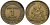Франция 1 франк 1923 KM 876, Le Franc 218.5 алюминиевая бронза 4142-733