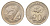 Малайзия 20 сенов 1993 KM 52 медно-никель UNC 24-657