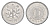 Япония 1 йена 1960 Yr. 35 Y 74 алюминий 4640-469